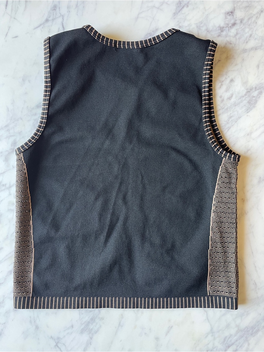 NWOT Forever 21 Black & Taupe Tank and Pants Set - Picture 3 of 12